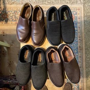 4 pr. Men’s Skechers Slip-on shoes